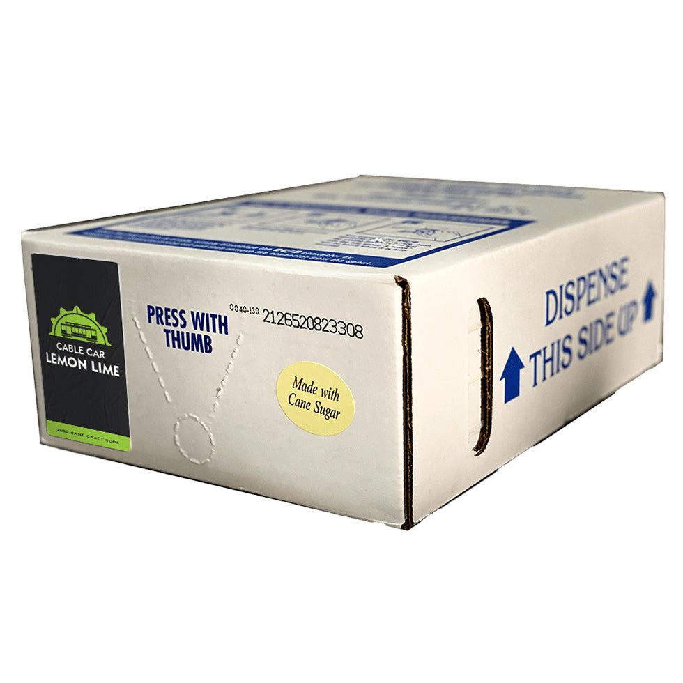 3 Gal. BIB - Cable Car Lemon Lime Soda, Ratio 5:1