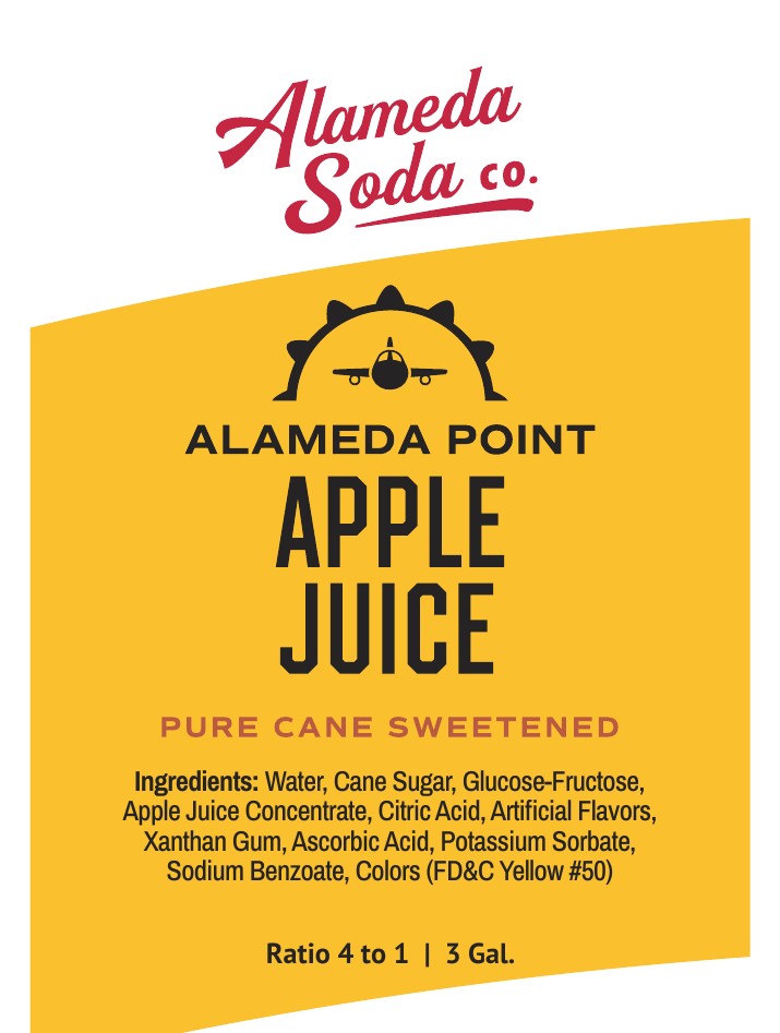 APT Apple — Alameda Soda BIB seal