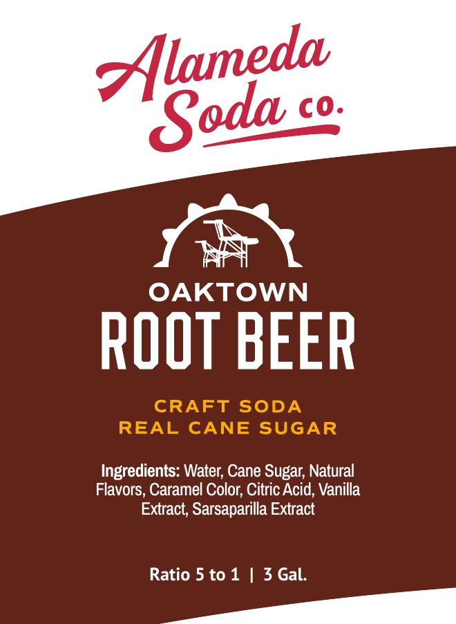 Oaktown Root Beer — Alameda Soda BIB seal