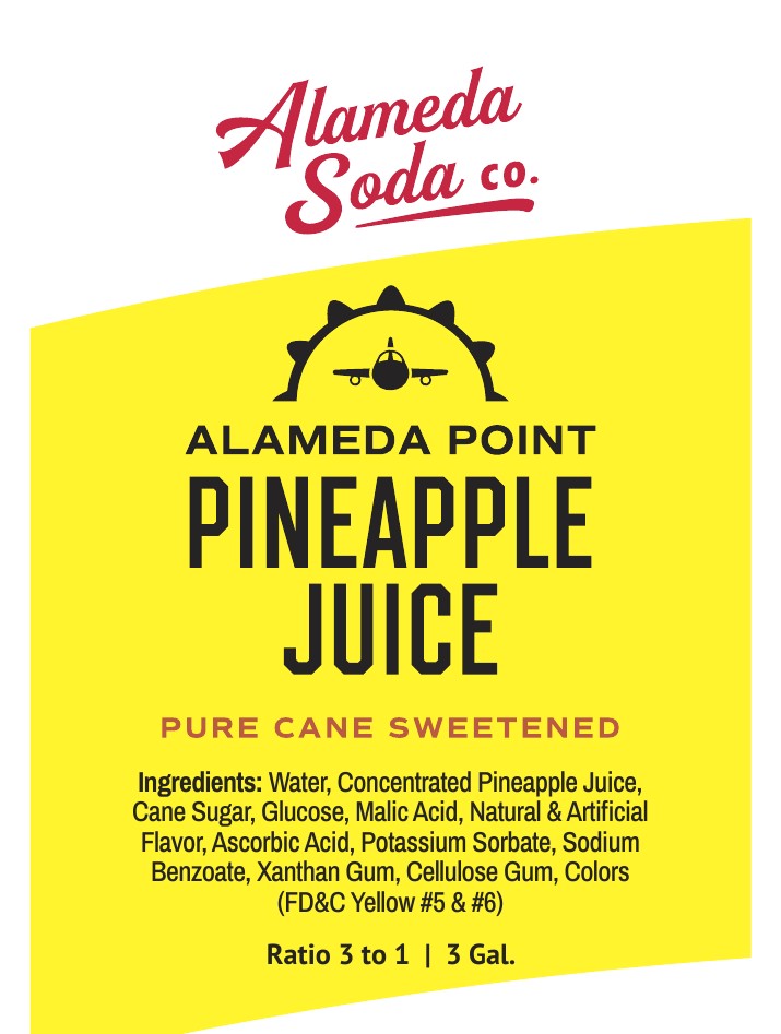 APT Pineapple — Alameda Soda BIB seal