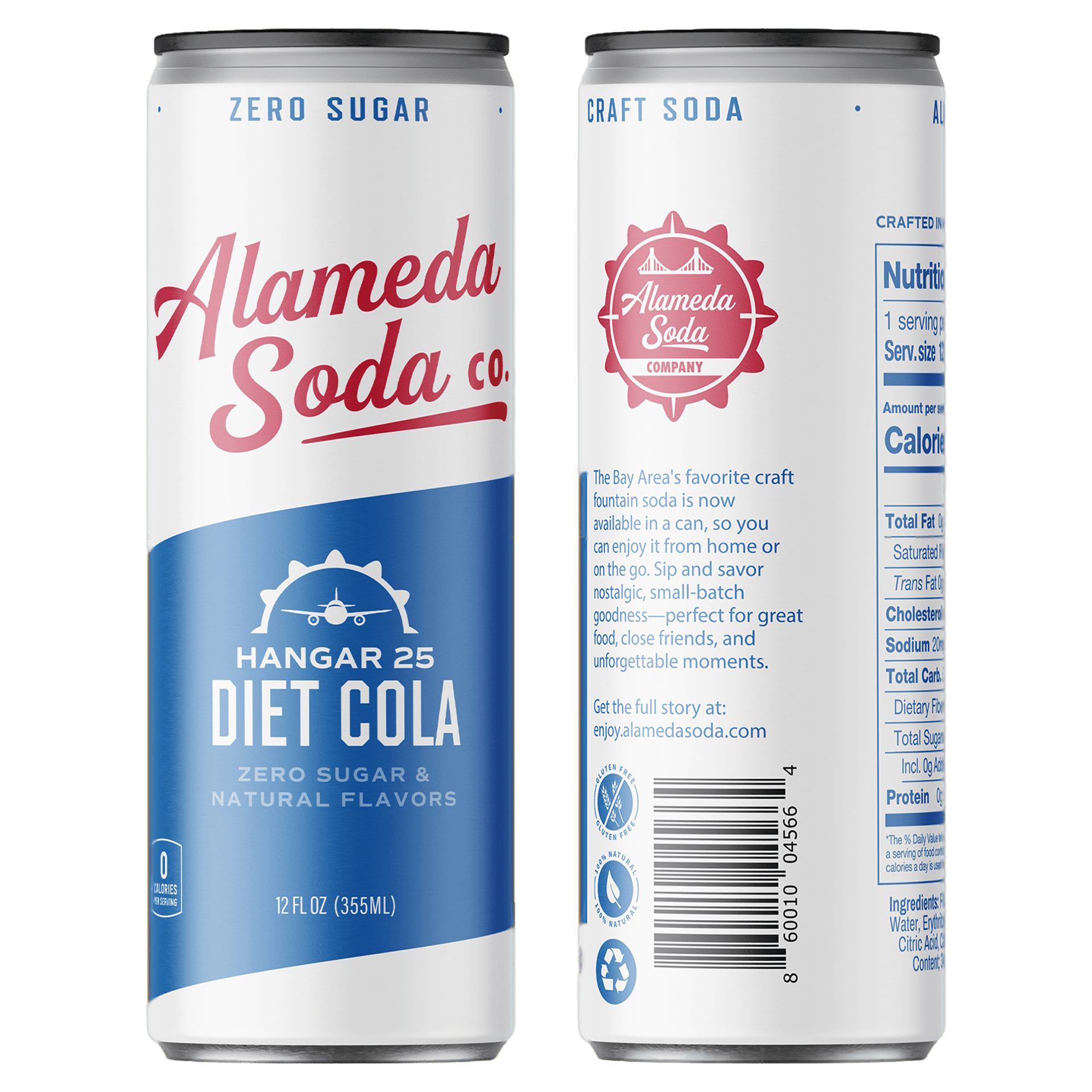 Hangar 25 Diet Cola - 24 Pack
