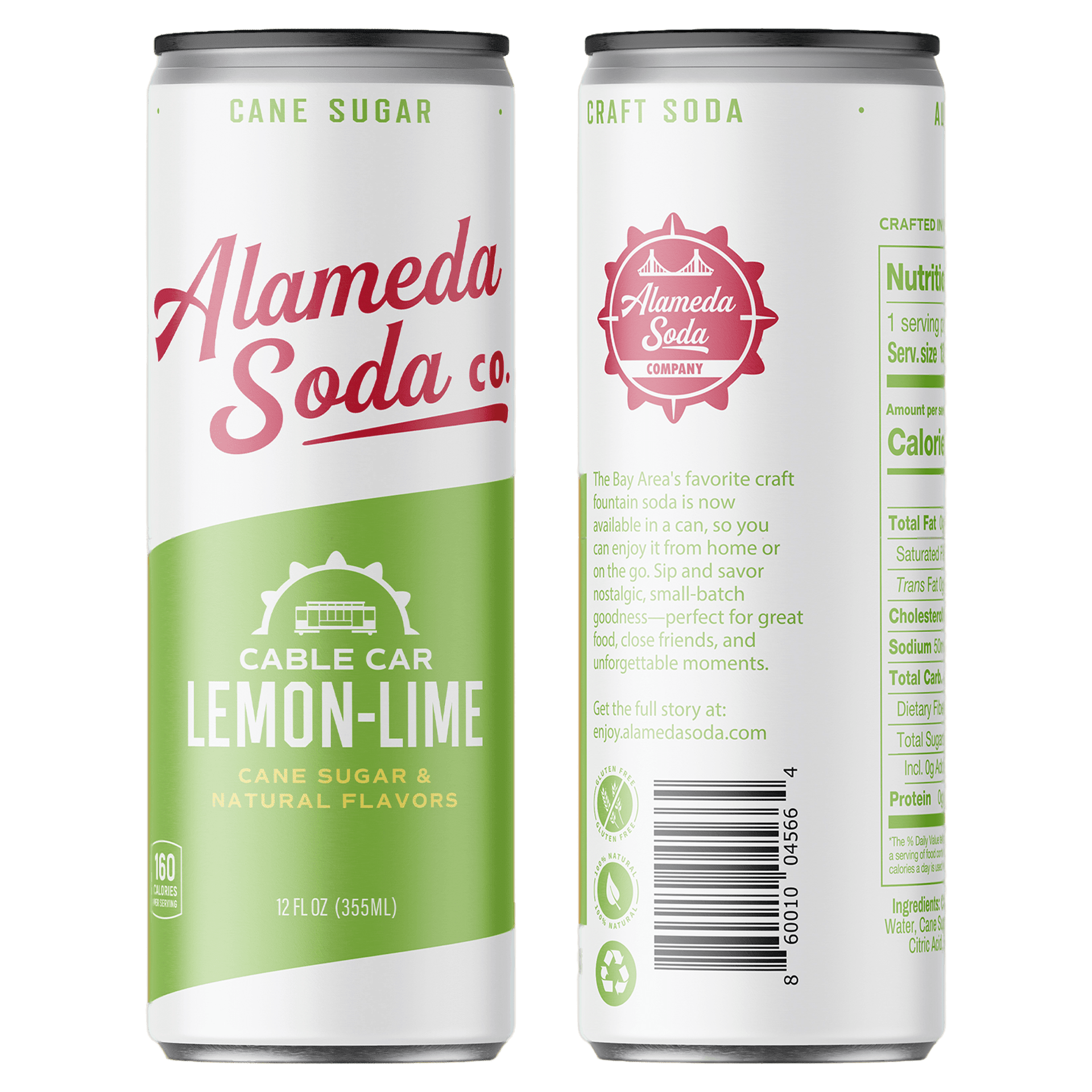 Cable Car Lemon Lime Soda
